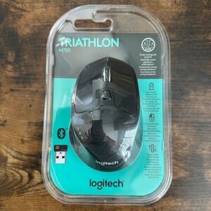 Logitech M720 Triathlon Wireless Mouse Bluetooth Multi Device Ergonomic NEW
